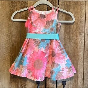 BONNIE JEAN‎ Girls Multicolor Sunflower Dress 2/2T